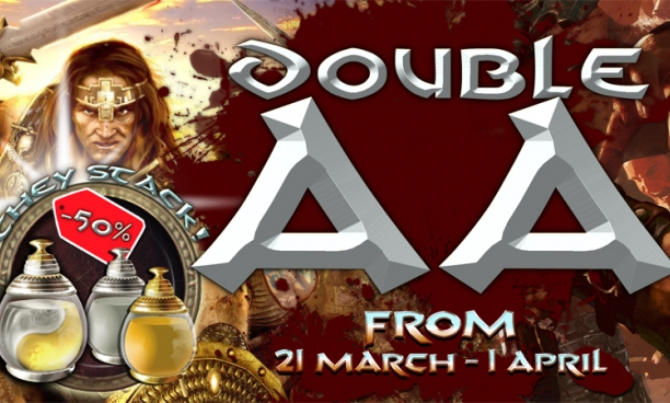 Double AA and Potion Sale