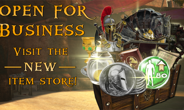 The NEW Item Store: Open for Business!