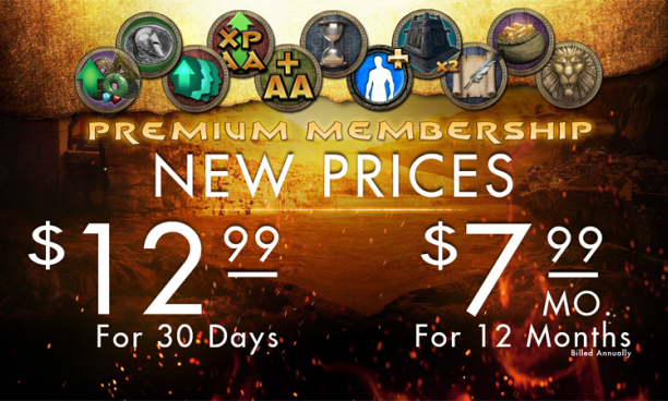 New Membership Pricing