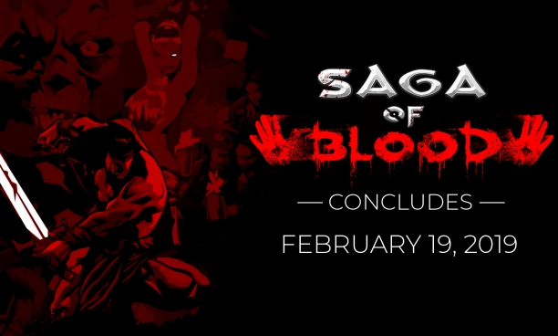 Saga of Blood Ends February 19: FAQ & Info