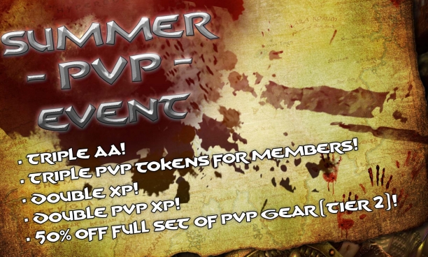Summer PvP Event: Up to TRIPLE BONUSES!!!